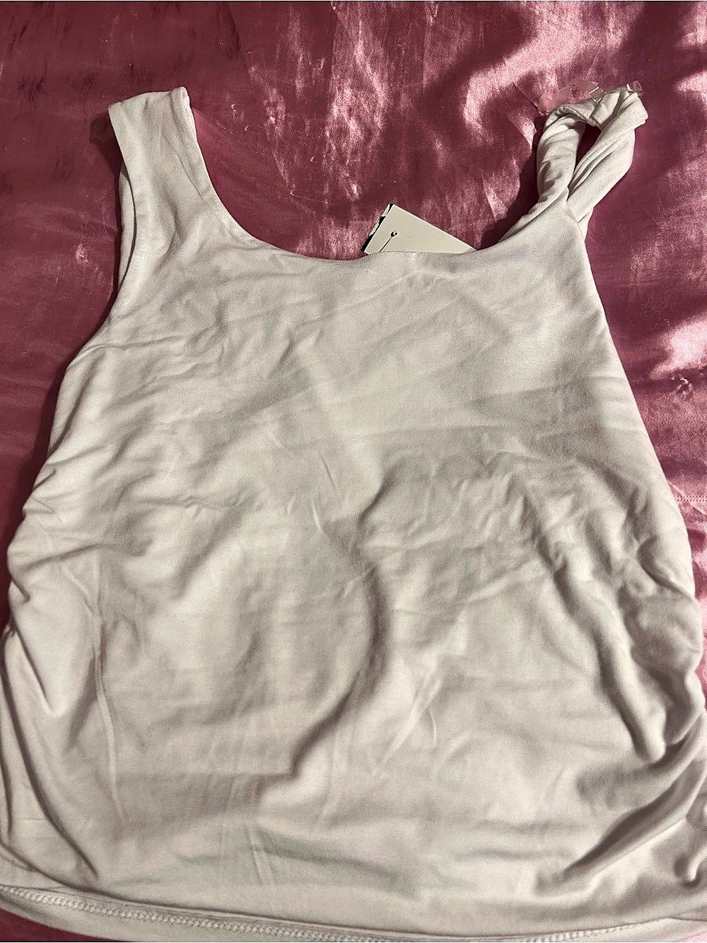 Discovery White Tank Top NWT